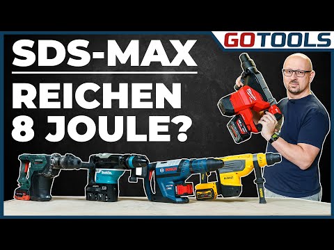 Power ohne Ende | SDS-MAX Akku Bohrhammer im Vergleichstest | Inkl. Verlosung