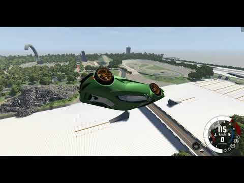 Main Tong Set4n Lamborghini ini terbang Hancur Lebur