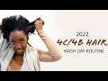 My 2022 Wash Day Routine 4C/4B Hair