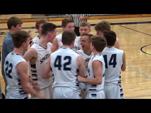 PARKER KRESS WITH THE 3-POINTER BUZZER BEATER OF THE NIGHT!!