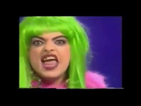 NINA HAGEN 1994 Comedy show + "Wende" live GERMAN TV #ninahagen