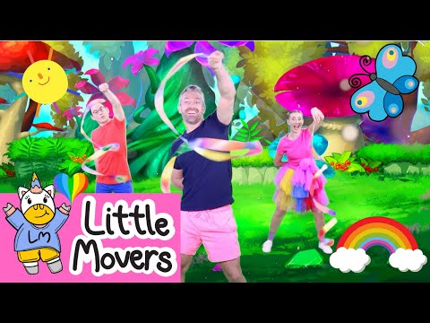 RAINBOW RIBBON FOLLOW ALONG | Little Movers