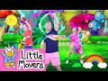 Rainbow Ribbon Dance Challenge For Kids How To Dance With Ribbons