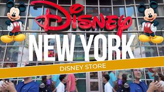 Inside DISNEY STORE New York City 2026