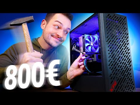Wir BAUEN & TESTEN den ultimativen 800€ GAMING PC!! (2022)