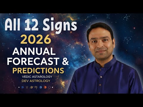 2026 Vedic Astrology Predictions for All Signs & What's Coming
