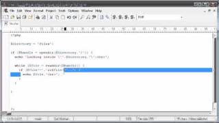 Beginner PHP Tutorial - 83 - File Handling: Listing Files Part 2