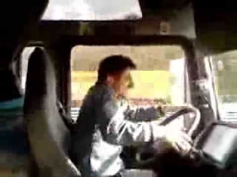 The most insane truck driver ever!