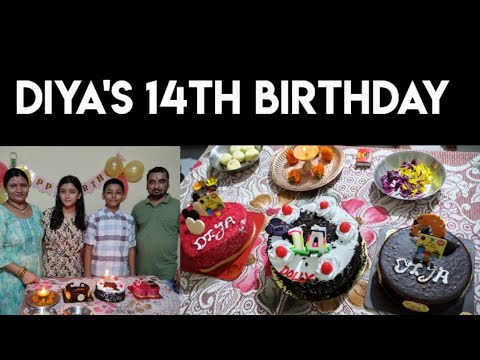 || Diya's 14th Birthday Celebration || Dashoni Vlogs ||