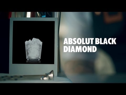 ABSOLUT BLACK DIAMOND DRINK RECIPE - HOW TO MIX