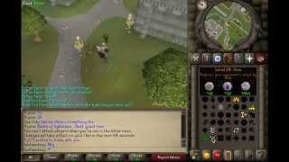 07 Old School Runescape: Stun Alching 110k+ Mage Exp a Hour!