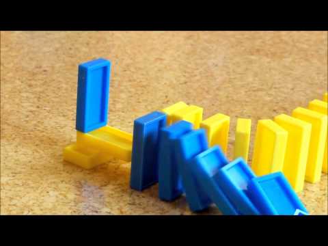 128,000 Dominoes Falling into past a journey around the world 2 Guinness World