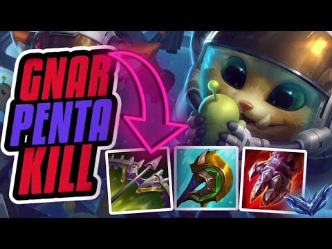 I GOT THE SMOOTHEST PENTA KILL ON GNAR!!! Season 12 Gnar Ranked Gameplay (League Of Legends)