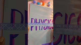 PHYSICS project design✨️ #physics #project #designideas #trendingshorts #shortsfeed #shorts #viral