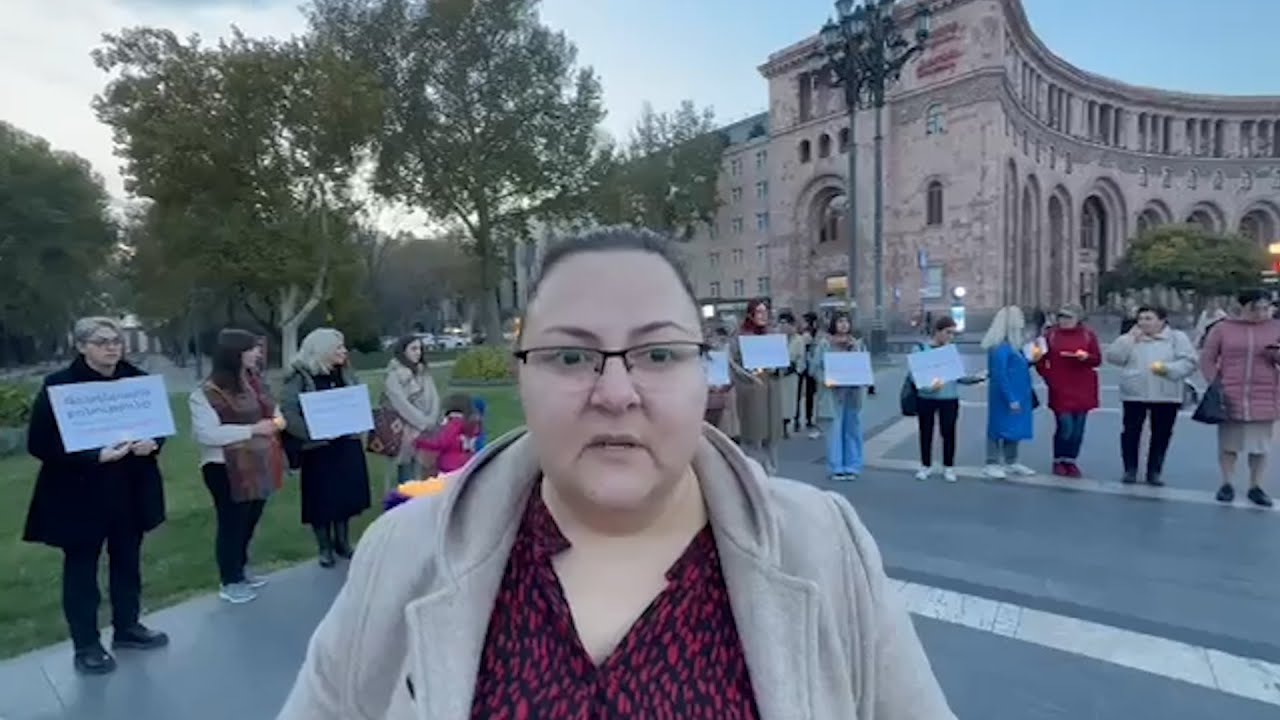 Կանանց նկատմամբ բռնության դեմ պայքարի օրն է․ ակցիա՝ Հանրապետության հրապարակում