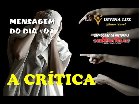 A CRÍTICA - Mensagem do Dia #01 #shots