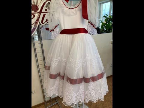 Ballet costume Marie/Clara –1 act. scene “Children”Christmas tree Nutcracker P 0261B - video 3