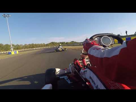 IAME International final 2018 - Onboard lap - Manaf Hijjawi - X30 Senior