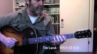 Tim Lerch - Gibson ES 125 Swingin Blues (transcription now available)