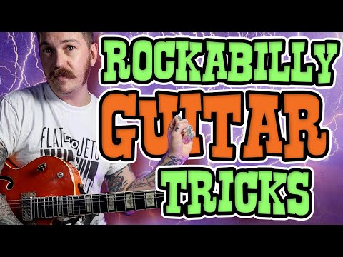 Rockabilly Techniques - Double Pull-Offs - 3 Examples