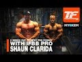 5 Weeks Out Posing With IFBB Pro Shaun Clarida The Giant Killer
