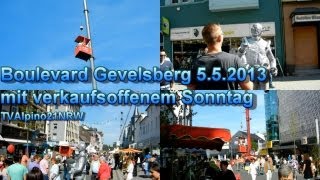 preview picture of video 'Boulevard Gevelsberg mit verkaufsoffenem Sonntag Impressionen So.5.5.2013 TV21NRW HD Video'