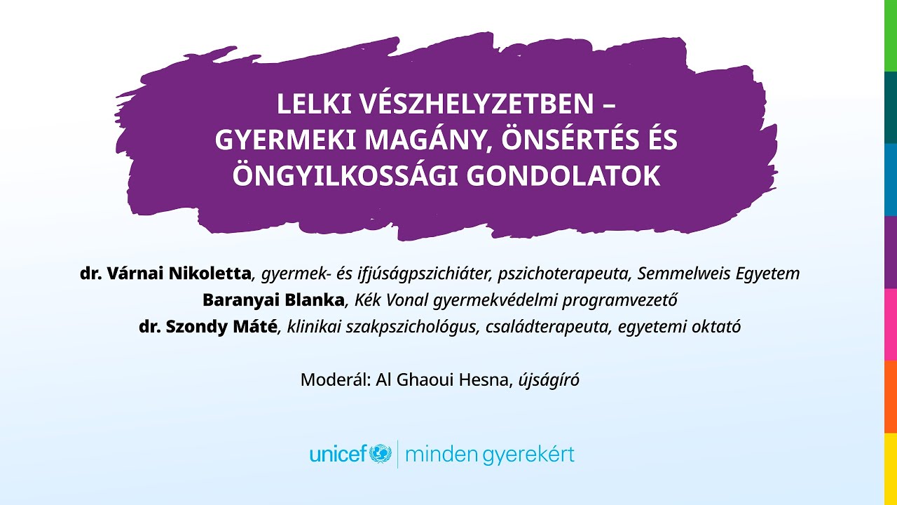 Lelki vészhelyzetben - gyermeki magány, önsértés és öngyilkossági gondolatok
