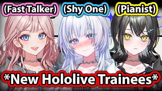 New Hololive Trainees Are Too Adorable and Sound So Cute 【Hololive】