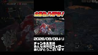 攻撃は食らってますよ！止まって！！ モンハンライズ サンブレイク#shorts 音楽：魔王魂 様