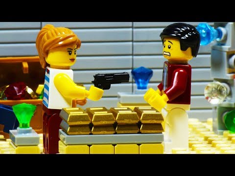 Lego Gold Store Robbery Fail