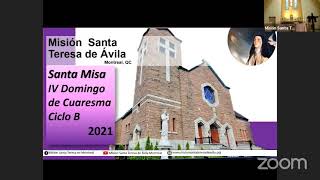 Misa domingo 14-03-2021, P Carlos Ariel Betancourth OP, Misión Santa Teresa de Ávila