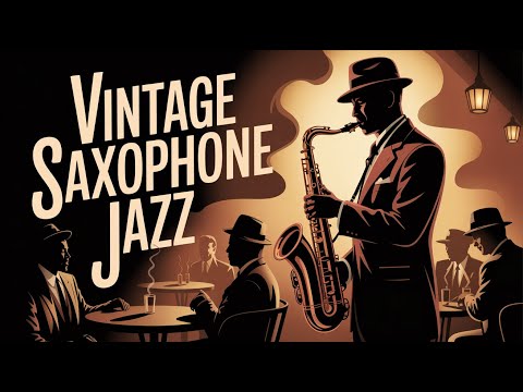 Vintage Mellow Saxophone Jazz for Peaceful Moments  #jazz #1940sjazz