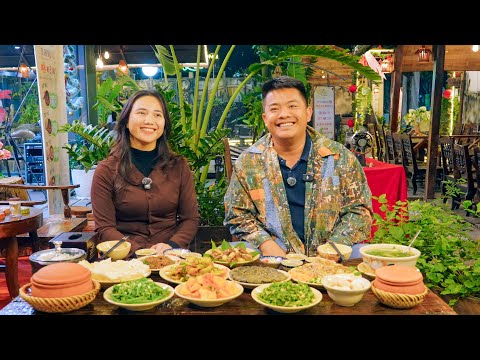 SAPA TV | THƯỞNG THỨC ẨM THỰC NINH BÌNH VỚI RẤT NHIỀU MÓN NGON TẠI NHÀ HÀNG CỜ LAU