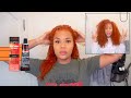 How To Dye Curly Hair Orange / Copper NO BLEACH | EXTREMELY DETAILED