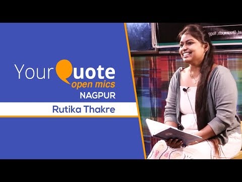 'Tera Naam Bas Jaaye' by Rutika Thakre | Hindi Poetry | YQ - Nagpur (Open Mic 3)