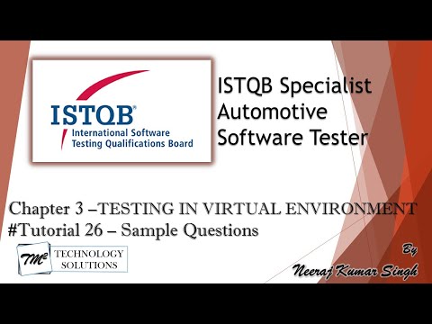 ISTQB Automotive Tester Introduction ISTQB Tutorials