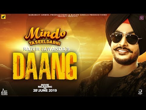 Poster daang lyrics – rajvir jawanda | mindo taseeldarni