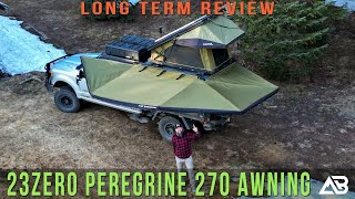 23Zero PEREGRINE PRO 270 Awning Long Term Review | Next Level Freestanding Awning for Overlanders