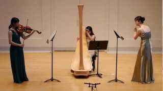 Claude Debussy: Sonata for flute, viola and harp