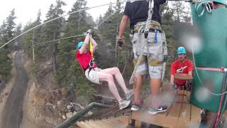 preview picture of video 'Action Zip Line - Big Bear, CA'
