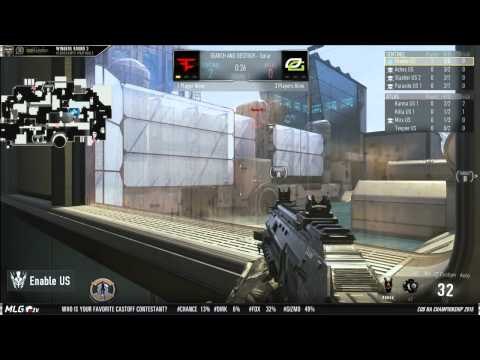 Optic Nation vs Faze Red - Game 2 - WR3 - North American Championships