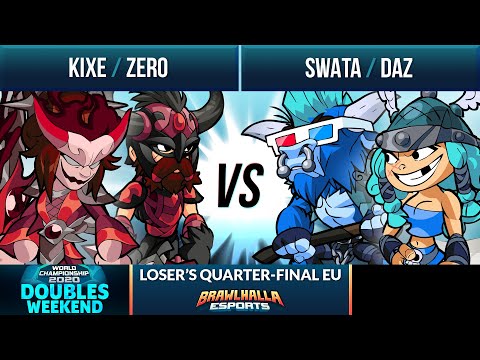 Kixe & Zero vs Swata & Daz - Loser's Quarter-Final - BCX Doubles 2020 - 2v2 EU