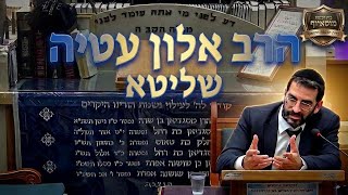 "בלי תורה אין קיום לעולם": השיעור המרתק של הרב אלון עטיה