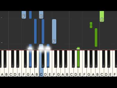 Katy Perry - Firework Piano Tutorial