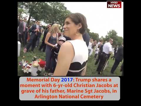 Memorial Day 2025 at Arlington: Trump at Tomb of Unknown Soldier with VP Vance, Sec Def Hegseth; Callback to 2017 Moment with 6-Year-Old Christian Jacobs at Father's Grave; 'From Bunker Hill to Bastogne, Concord to Kabul -- America's Best and Bravest Have Fought, Bled, and Died'