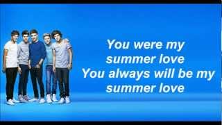 One Direction - Summer love (Lyrics and Pictures)