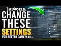 Palworld - CHANGE THESE NOW FOR BETTER GAMEPLAY - Best Palworld Custom Game Settings (Update Guide)