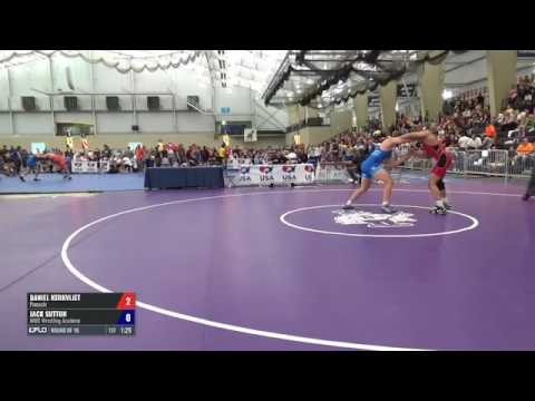 85-100 Round of 16 - Daniel Kerkvliet (Pinnacle) vs. Jack Sutton (MWC Wrestling Academy)