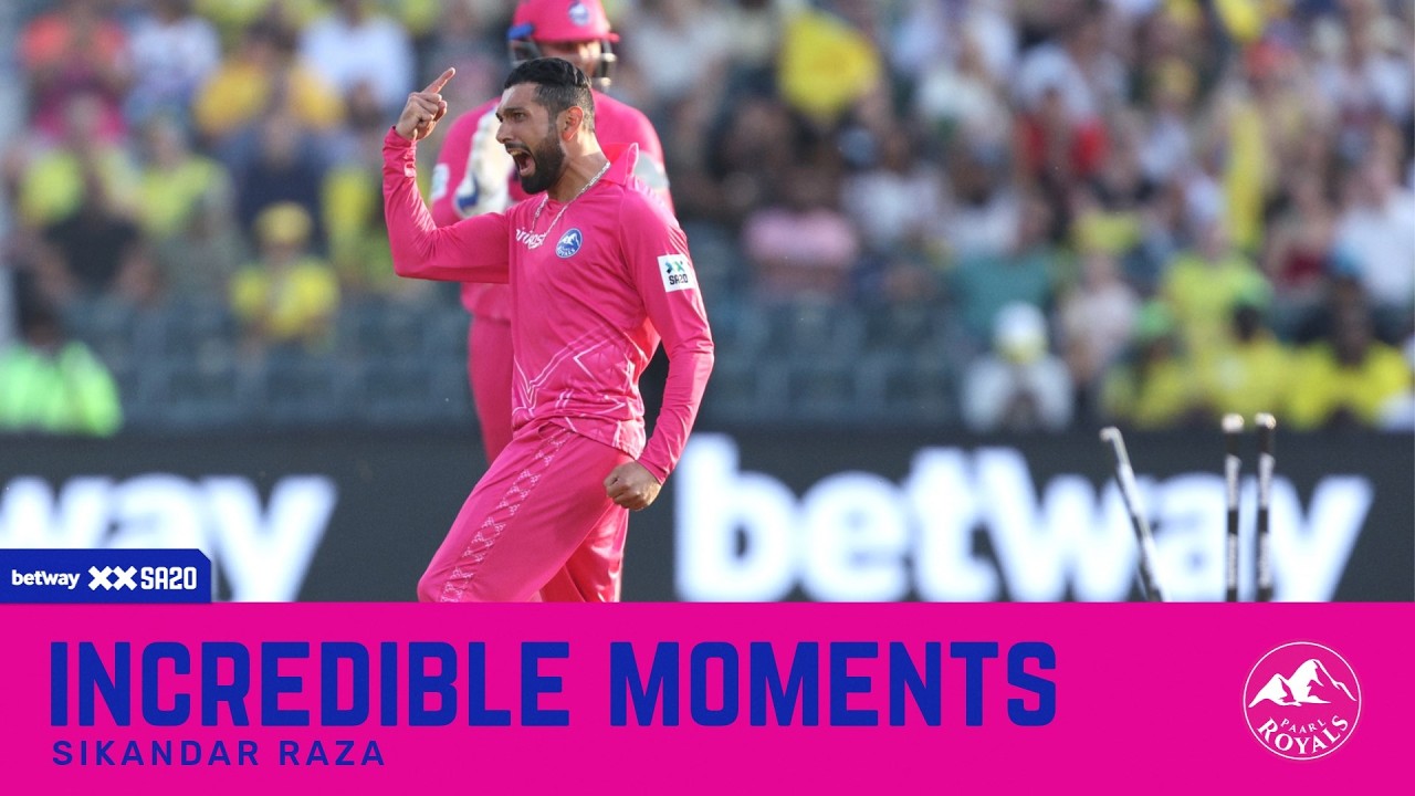 Best of Zimbabwe's Sikandar Raza during Season 4 