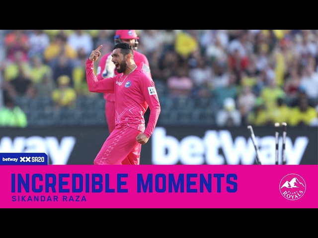 Sikandar Raza | BetwaySA20 Season 4 | Bowling & Batting Highlights Sikandar Raza | BetwaySA20 Season 4 | Bowling & Batting Highlights
